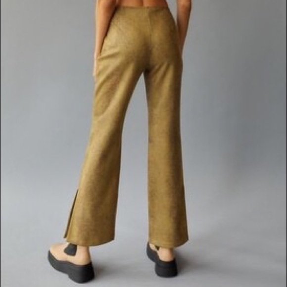 NWT Urban Outfitters Faux Suede Pant - Picture 2 of 5